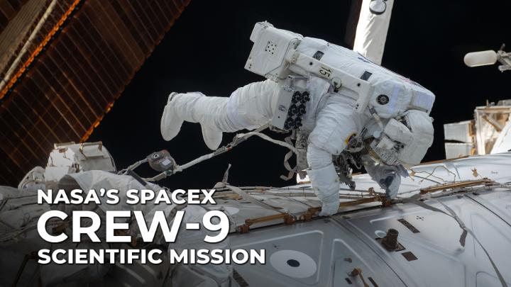 #Crew9 will soon be headed back to Earth—but in their time on the International Space Station, they've helped with ISS_Research studies to design better reactors, build wooden satellites, and prepare for missions to the Moon and Mars: