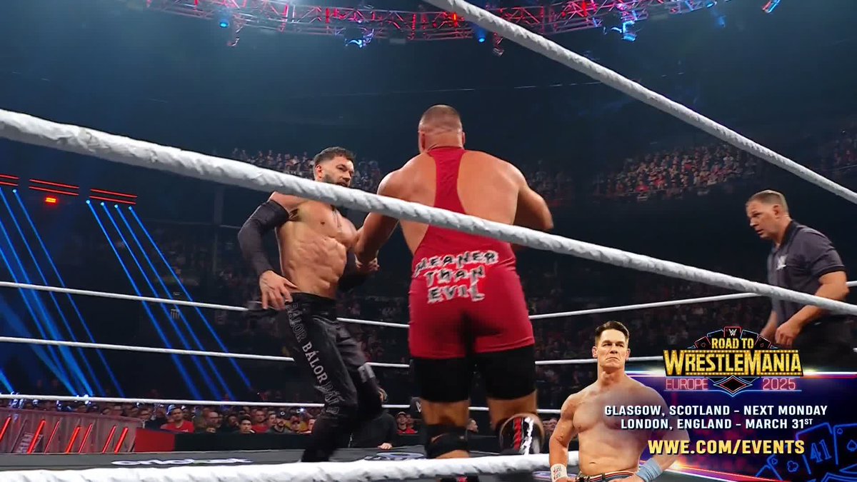 BRUSSELS continues to bring the energy for our main event! #WWERaw