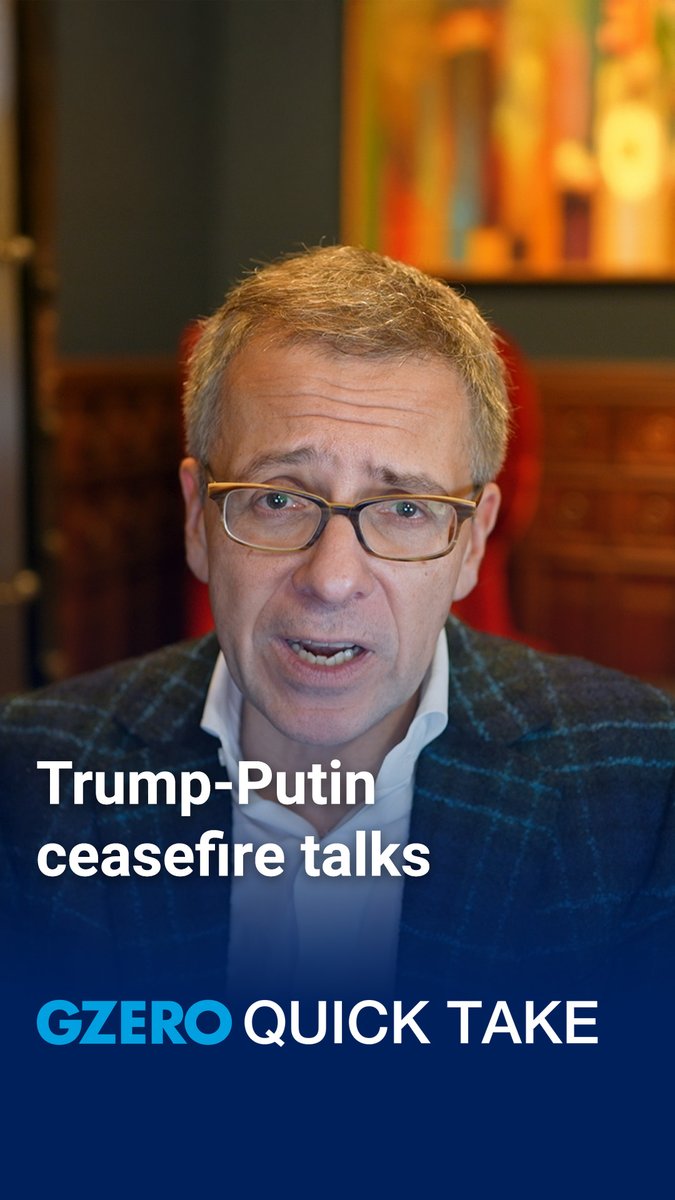 sure, trump says ukraine &amp; russia don’t have the cards but you don’t win a poker game just by having the cards. now we'll see if putin is a better player. GZERO Media