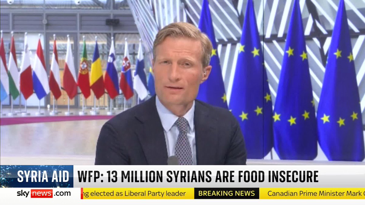 "It's on the international community, we need to step up and do more and do it differently" Deputy executive director at the World Food Programme Carl Skau speaks to Anna Botting about the 13 million Syrians facing food insecurity