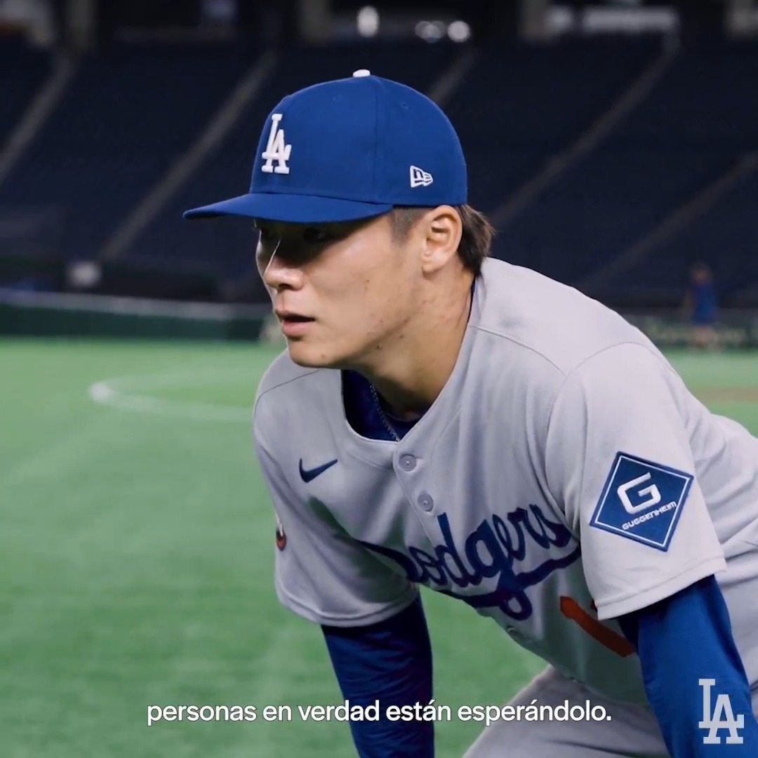 El abridor para el Juego 1 de la #SeriedeTokio: Yoshinobu Yamamoto.
