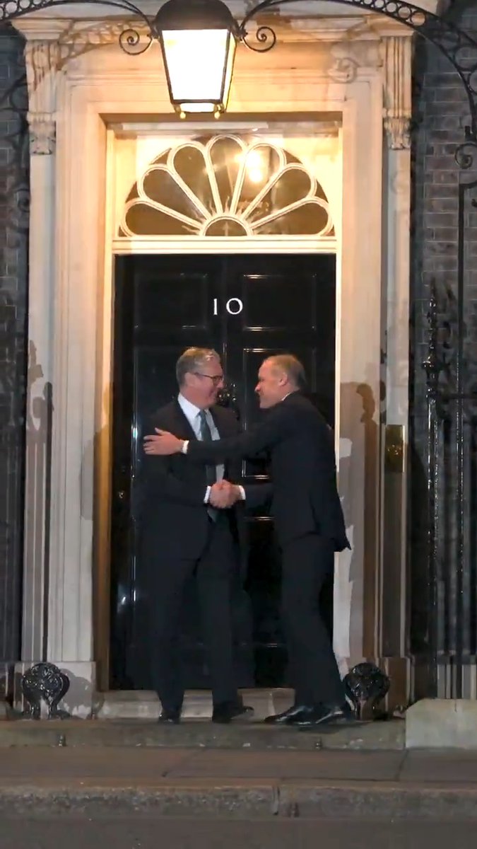 Great to see you, Prime Minister of Canada. Together, we will work to deliver security and growth for people in the UK and Canada. And we will continue in our combined efforts to put Ukraine in the strongest possible position for a just and lasting peace.