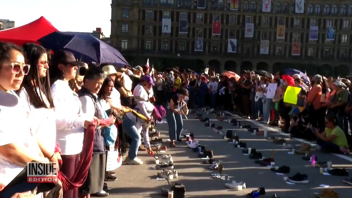 Families of missing people held a vigil after reports say a mass extermination site was discovered in Jalisco, Mexico.