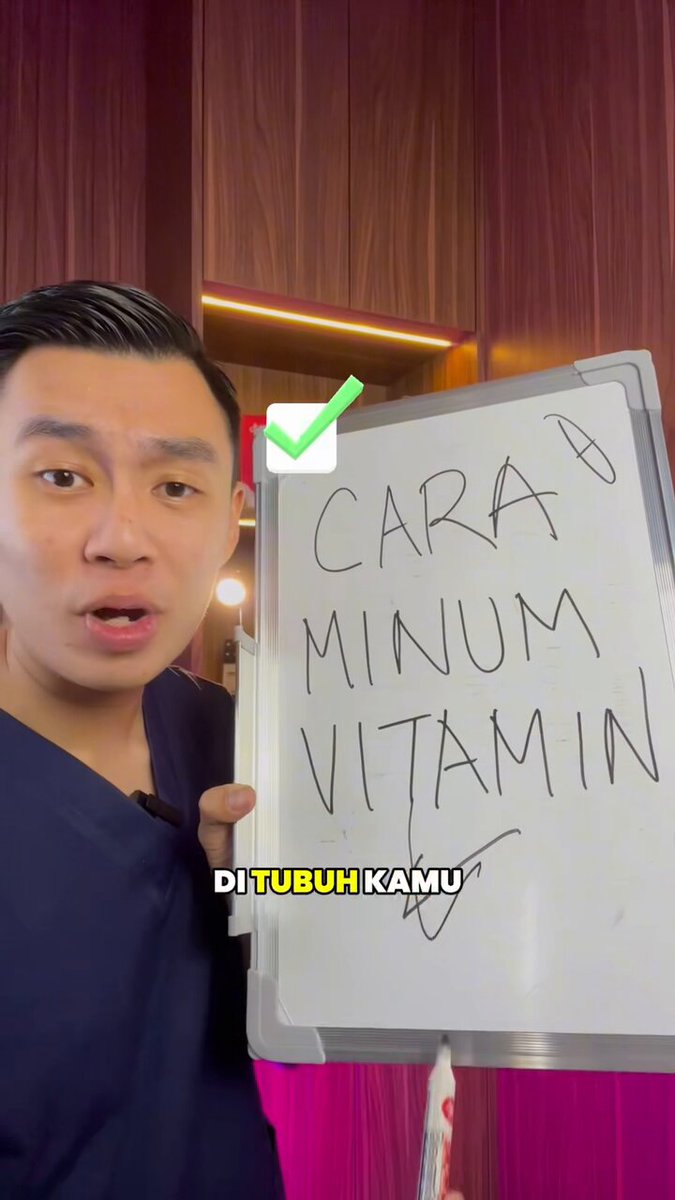 Begini nih cara minum Vitamin yang Benar Agar Efeknya Maksimal! -A THREAD-
