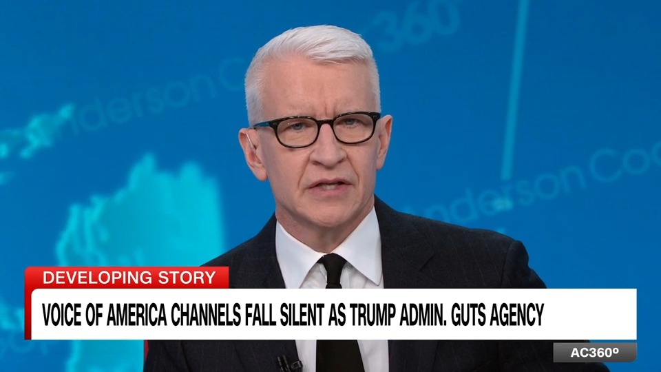 The legendary Voice of America is silenced. President Trump is dismantling the federally-funded media organization and others that give news to people all over the world, news often their leaders don't want them to hear. Kayla Tausche has more on the impact.