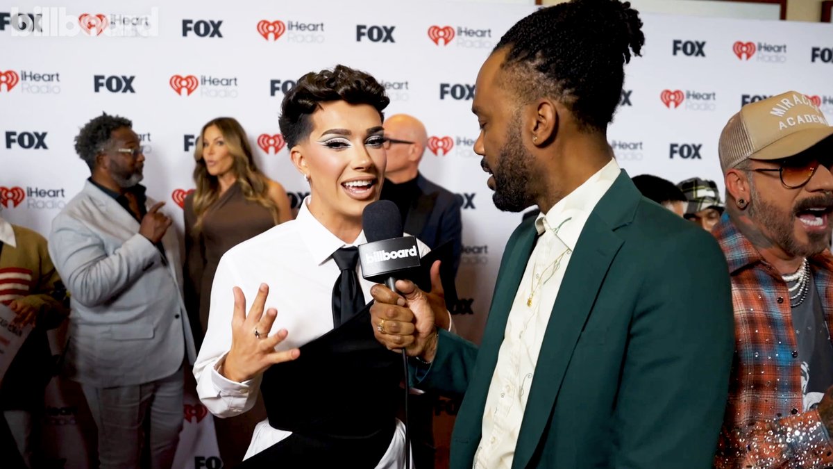 .James Charles is ready for Coachella 🌴 He talks to Billboard about which Lady Gaga songs he can't wait to see, goals for his new music and more at #iHeartAwards2025.