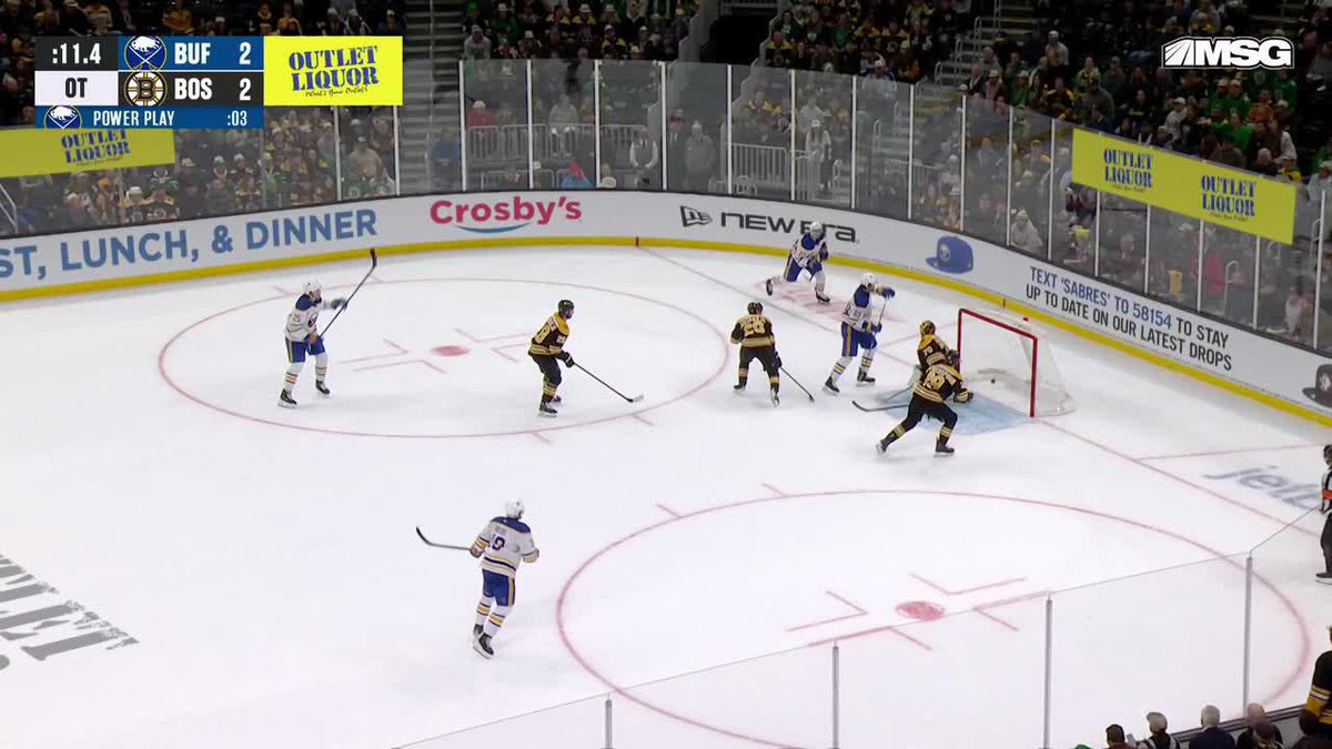 ALEX TUCH WITH THE OT TIP‼️