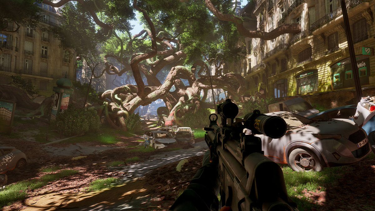 Here's a look at gameplay from Forest Reigns, a narrative-driven first-person shooter set in post-apocalyptic Paris where an intelligent forest can be utilized as a friend or be turned into an enemy.