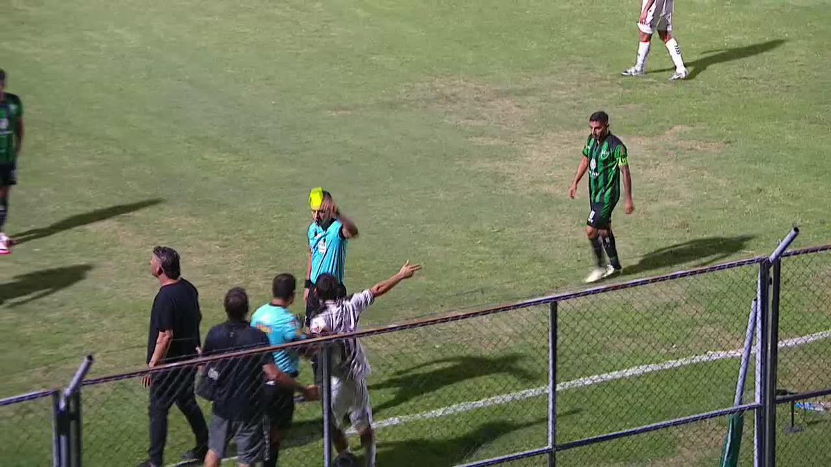 A TABORDA LO FUERON A BUSCAR OTRA VEZ Y FUE AMONESTADO.