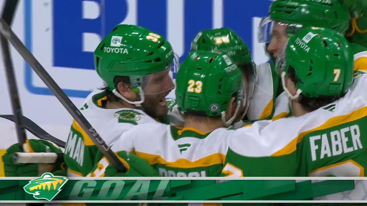 That's 💯 goals in a Wild sweater for Zuccy!!!