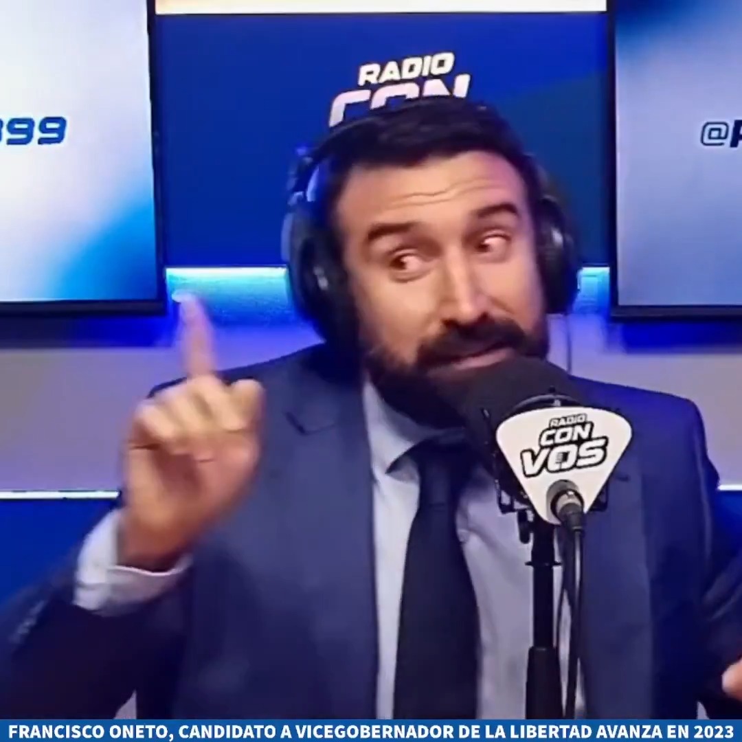 "Estado de Sitio": Por las declaraciones de Francisco Oneto