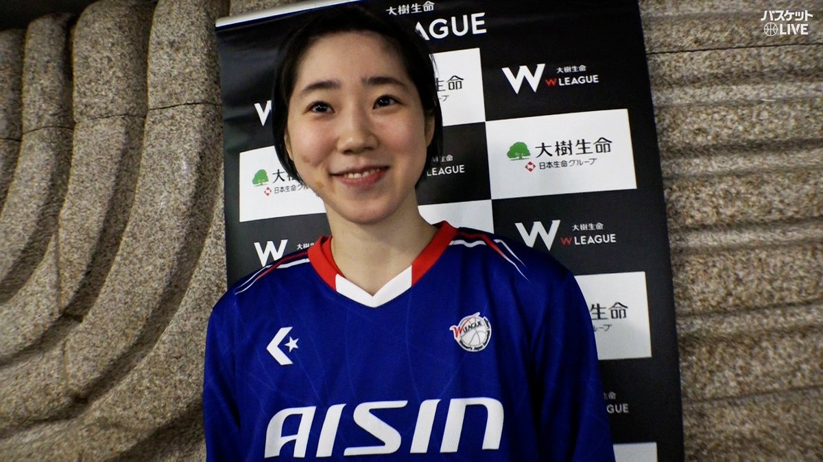 #Wリーグ ディビジョン入替戦2024-25 #アイシンウィングス #野口さくら キャプテンとして全試合スタメン出場✨ 試合後🎙 「最後、皆で笑顔で終われたので嬉しい。自分自身はやるべきことがまだまだ沢山あるので、そこを磨いてレベルアップを続けていきたい」 W LEAGUE（Wリーグ） 【公式】アイシンウィングス🏀AISIN WINGS
