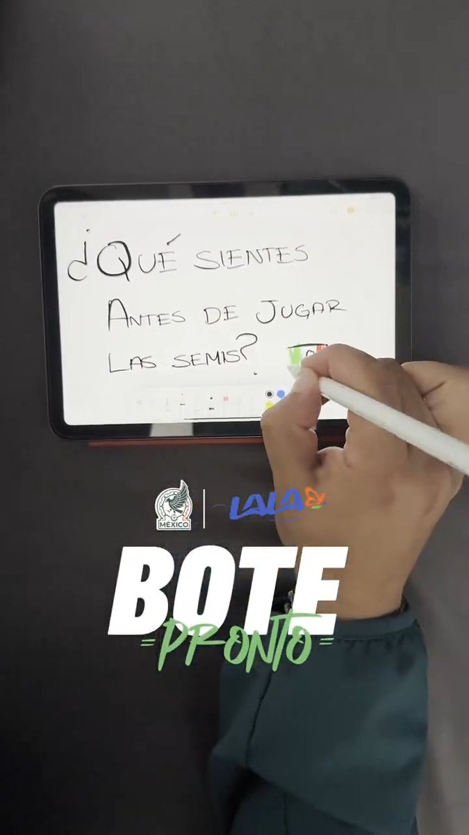¿Qué sienten nuestros seleccionados previo a disputar las Semis de la Liga de Naciones de la #Concacaf? 🎙️ Esto respondieron, #ABotePronto. ⚽️ LALA México #PorMéxicoTodo 💚🤍❤️