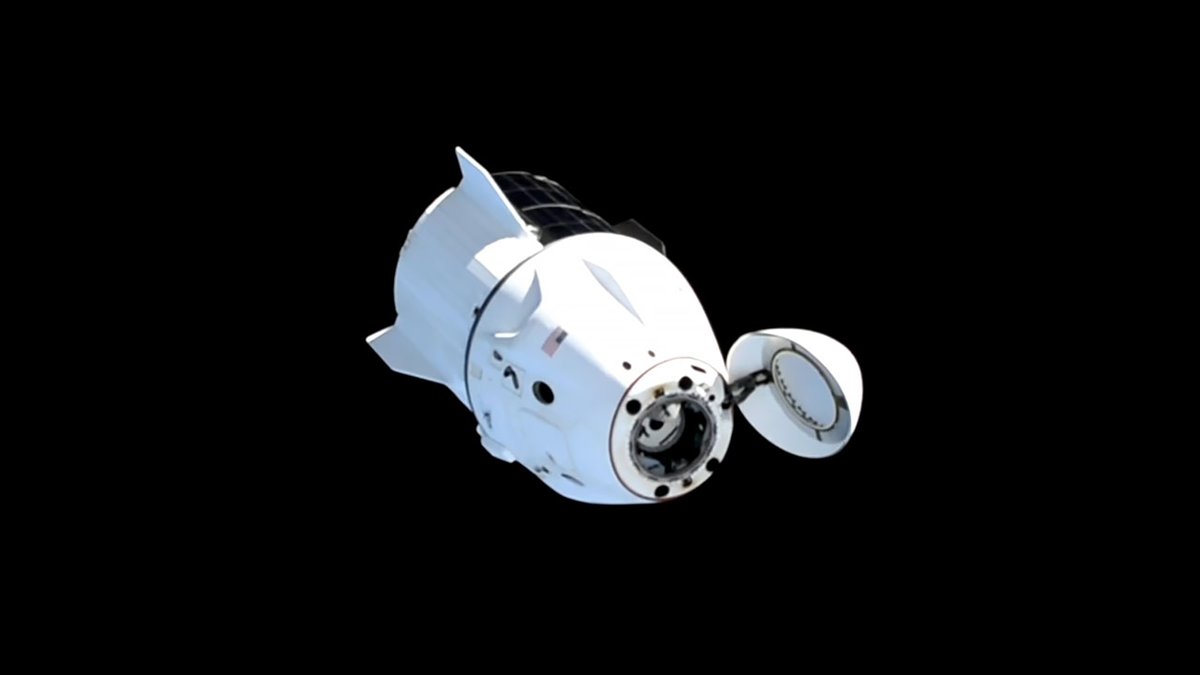 The SpaceX Dragon spacecraft carrying four #Crew9 members undocked from the station at 1:05am ET today and is headed for a splashdown off the coast of Florida in the Gulf of America at 5:57pm. More...