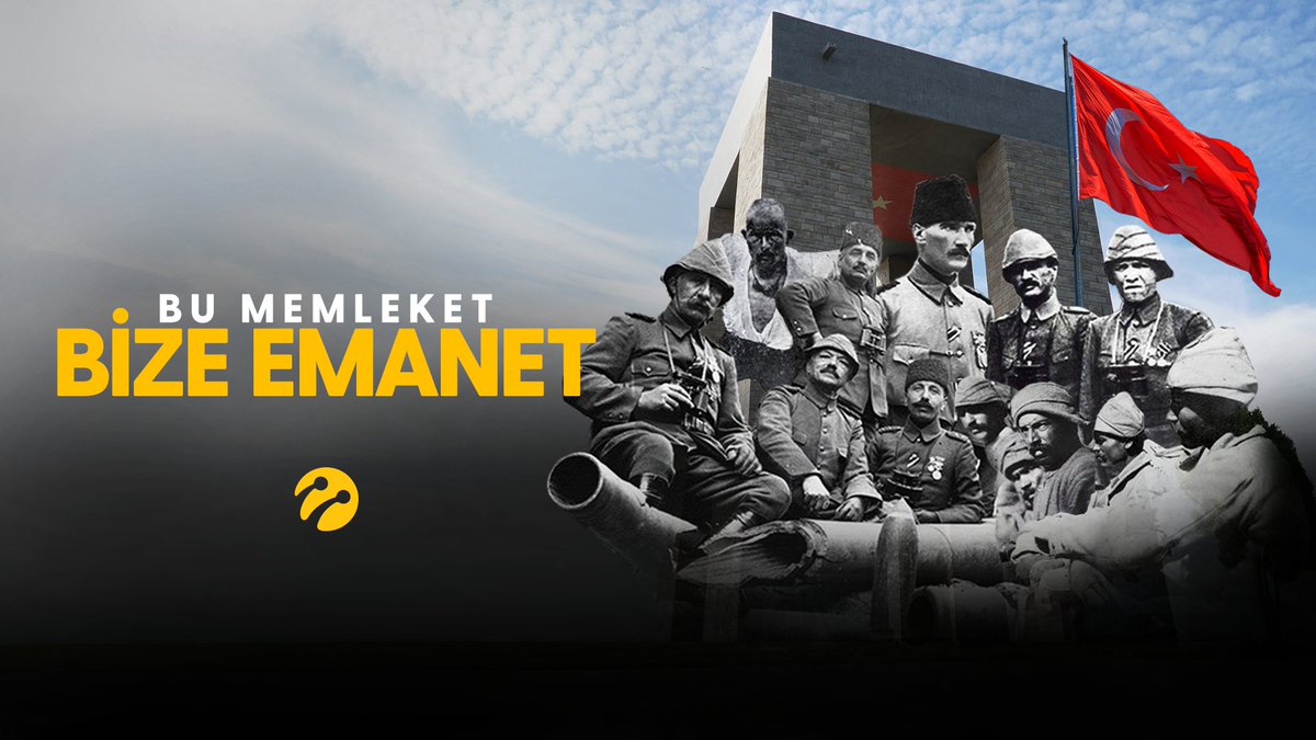 Bu memleket, bize emanet. Çanakkale Zaferi’nin 110. yıl dönümünü coşkuyla kutluyoruz! 🇹🇷 Bu toprakları bize emanet eden Gazi Mustafa Kemal Atatürk, silah arkadaşları ve tüm kahraman şehitlerimizi saygı ve rahmetle anıyoruz.