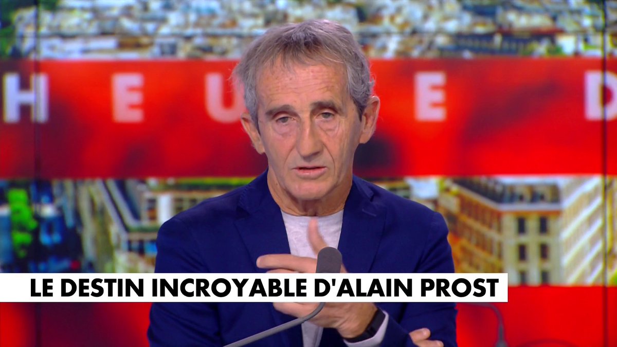 Alain Prost, quadruple champion du monde de Formule 1, raconte comment il a échappé à la mort : «J'avais cassé la suspension arrière de ma voiture, j'ai cru que tout était fini», dans #HDPros
