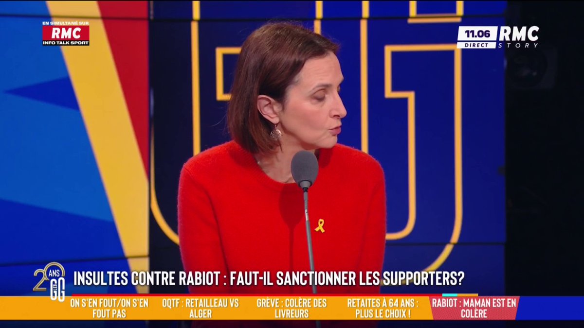 ⚽️ Insultes contre Rabiot : faut-il sanctionner les supporters ? 🗣️ Barbara Lefebvre : "Tout ça se fait avec l'accord de la direction du PSG qui doit trouver ça amusant de se moquer d'un homme (le père d'Adrien Rabiot) qui est mort d'une maladie neurodégénérative..." #GGRMC