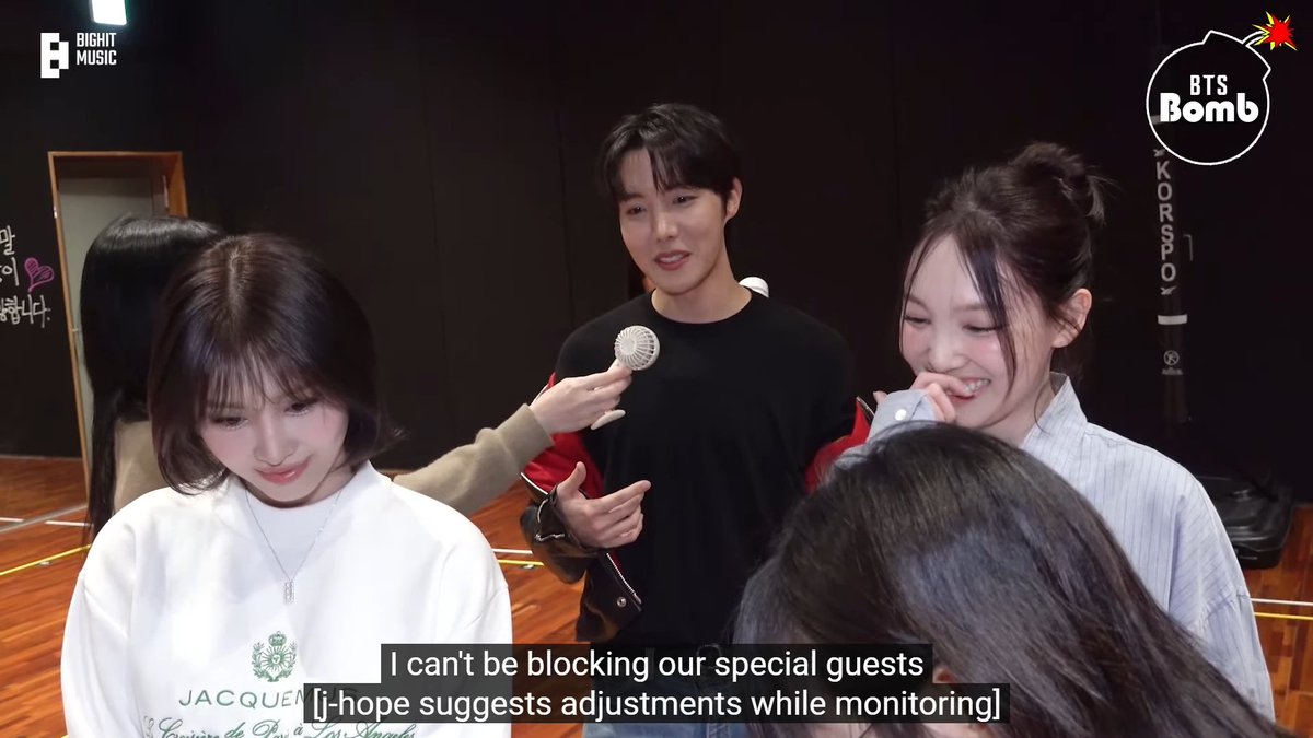 NAYEON MOMO J-HOPE DANCE CHALLENGES BEHIND THE SCENES