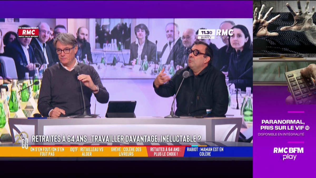 💶 Retraites : travailler plus, inéluctable ? 🎙️ Richard Ramos, député Modem : "Pendant qu'on est en âge de travailler, on doit travailler plus en France ! Les 35h, c'est une connerie ! Ils ont affaibli la France... Je suis pour qu'on travaille plus dur !" #GGRMC