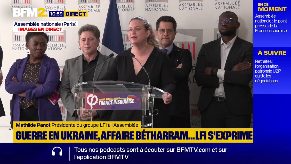 🔴 Mathilde Panot LFI :"L’Algérie est le pays avec lequel nous avons le plus d’affection et de liens. […] Nous sommes radicalement opposés à l’incendiaire B.Retailleau qui est dans une sorte d'obsession vis-à-vis de l'Algérie. E.Macron, lui, est, mesuré."