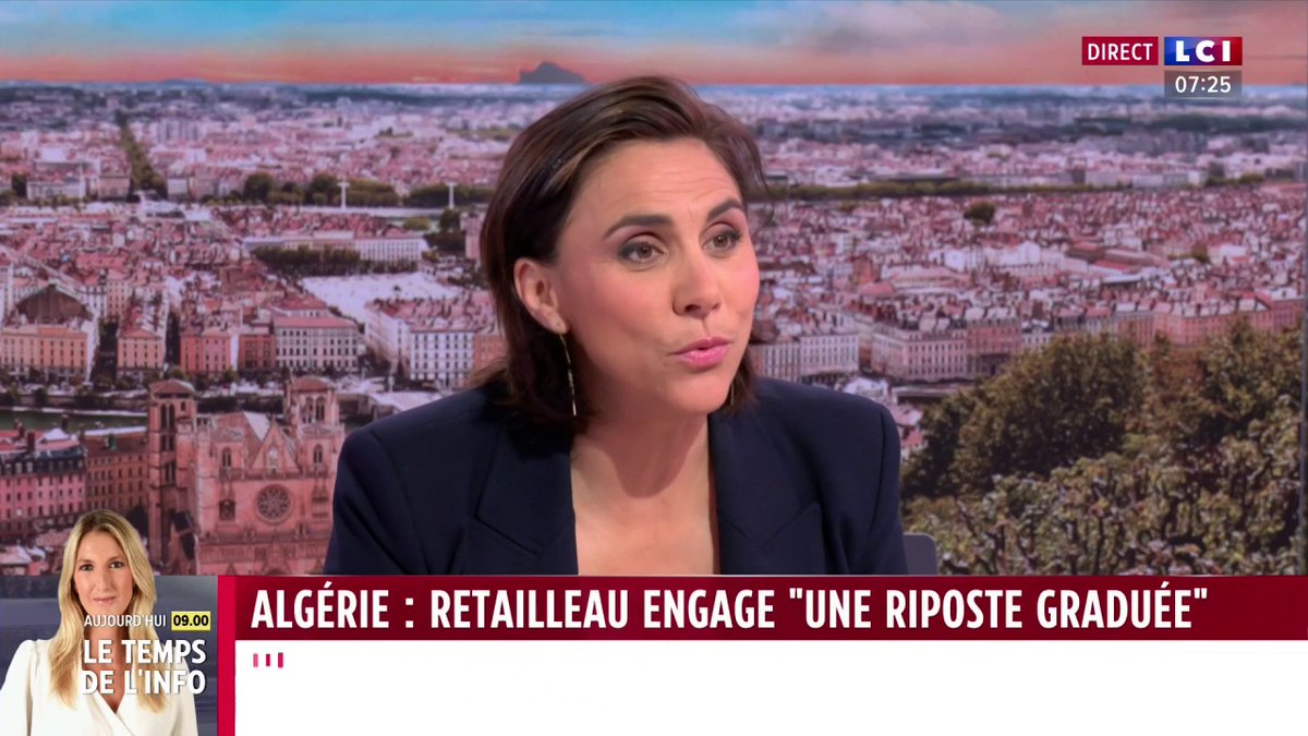 النائبة الفرنسية (Laure Lavalette) تصرح : "6 أشهر و الجزائر 🇩🇿 تذل في فرنسا 🇫🇷 دون أي تحرك قوي على أرض الواقع من الجانب الفرنسي "