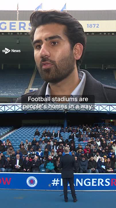 Rangers Football Club has hosted an Iftar celebration at Ibrox Stadium for Muslims ending their Ramadan fast.