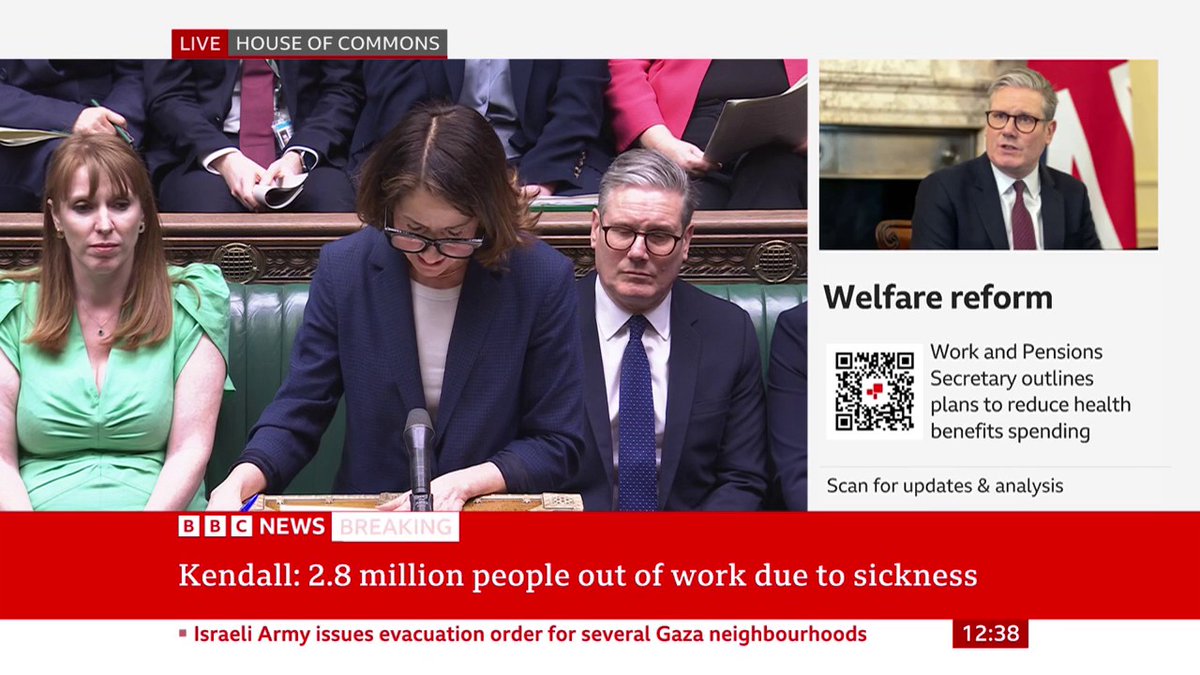 Millions of people who could work are "trapped on benefits", Work and Pensions Secretary Liz Kendall says as she sets out government plans for welfare reform Follow live: