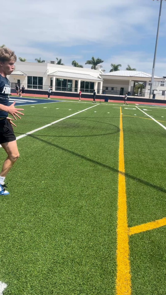 Accel Plyos Decel 5 into 10 fly LB Lift +QB accessories at end Spring Break Earned