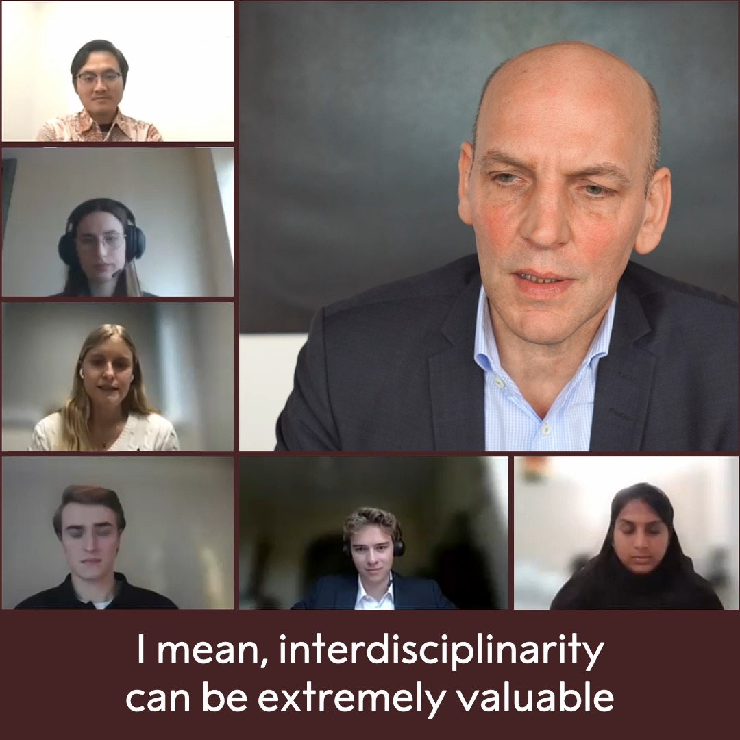 "It takes some courage to change discipline completely but I encourage you to do it nonetheless." Nobel Prize laureate Benjamin List on the importance of interdisciplinary science. Watch the full student Q&A with List here: