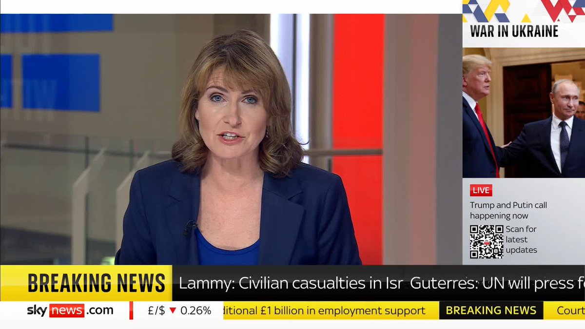 BREAKING: UK Foreign Minister David Lammy called the civilian casualties in Israeli strikes "appalling" in a post on X. 📺 Sky 501, Virgin 602, Freeview 233 and YouTube