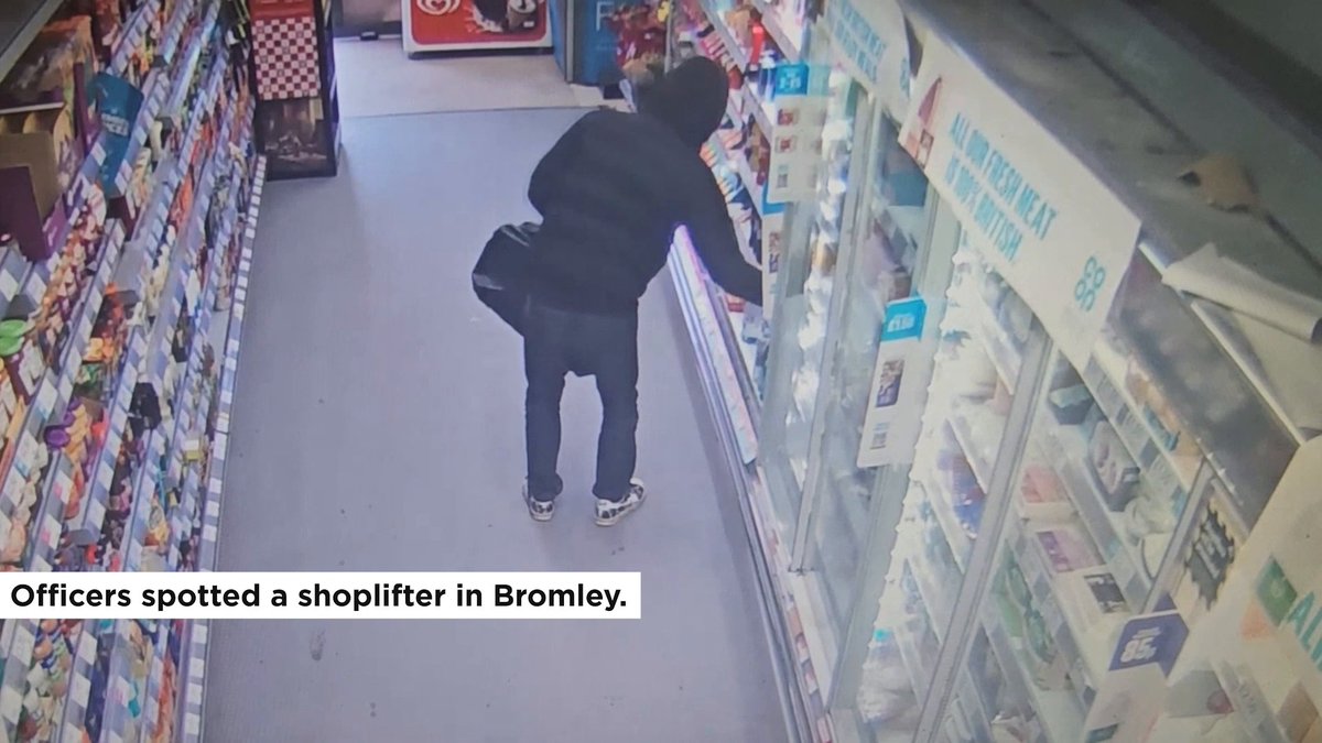 13 thieves responsible for 80% of shoplifting thefts in Orpington have been arrested. Using CCTV evidence from multiple stores, officers were able to charge the suspects for dozens of offences rather than just a single theft.