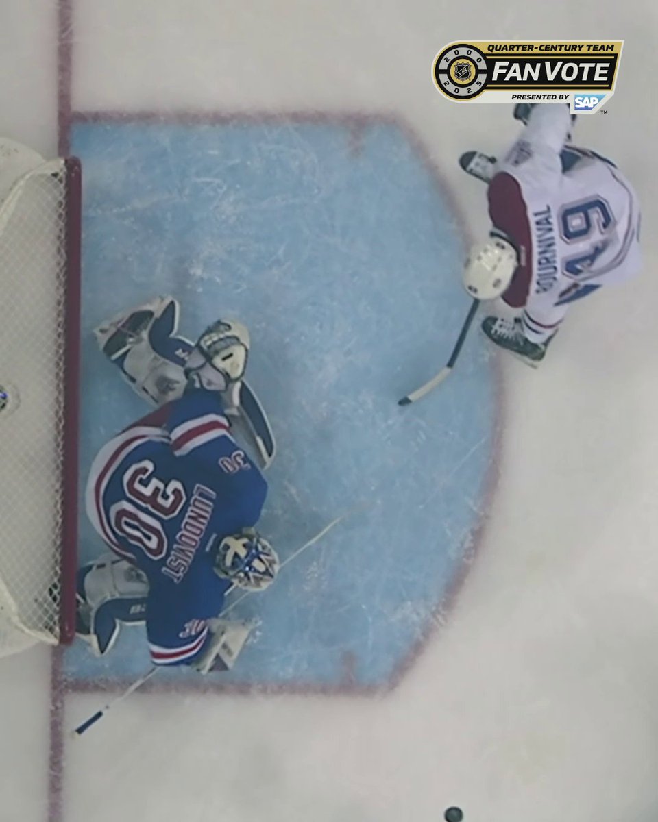 KING HENRIK 👑 Is Henrik Lundqvist on your Quarter-Century Team ballot? You can vote on X by using #NHLQCTeam and a player’s full name or handle! NHL Quarter-Century Team presented by SAP