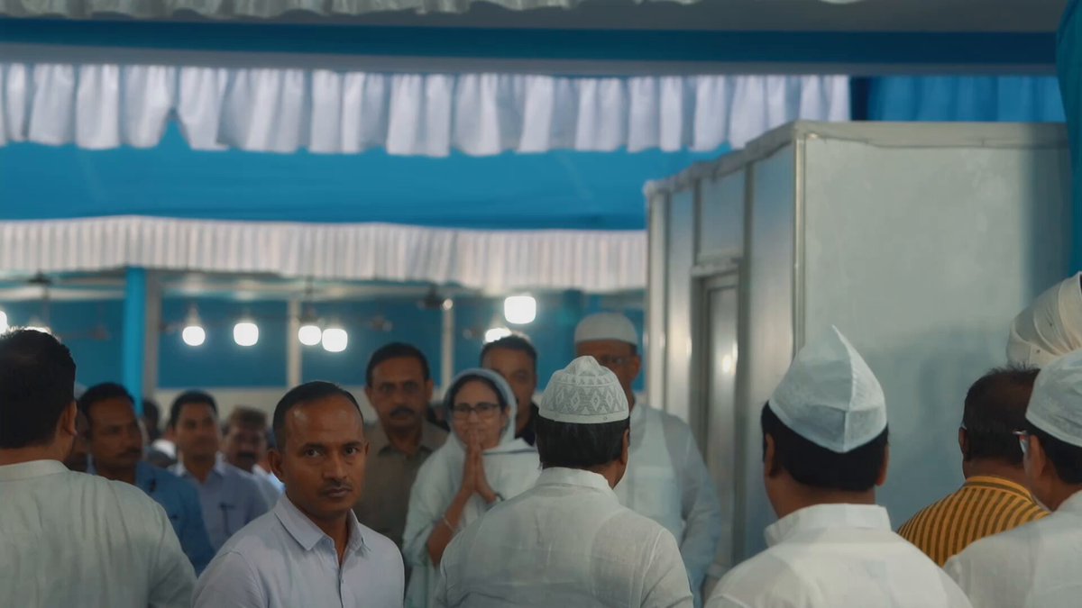 While others merely claim to uphold ‘unity in diversity,’ we embody these values in spirit and action. In Bengal, people of all faiths stand together, bound by an unshakable thread of brotherhood. As part of an annual tradition that is close to my heart, I attended the Dawat-e-Iftar hosted by the Kolkata Municipal Corporation at Park Circus Maidan. For me, every religion commands the highest respect and reverence. Beyond caste, creed, and community, Bengal’s essence lies in harmony and inclusion. May this bond of togetherness only strengthen with time, may peace and goodwill prevail!