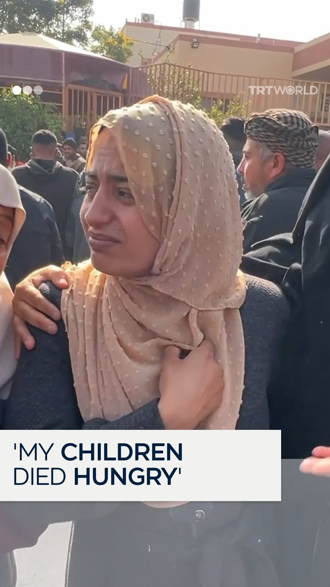 "My daughter died while fasting without suhoor." A Palestinian woman loses her husband and children in an Israeli air strike in Gaza; they were killed while sleeping in Khan Younis, Gaza