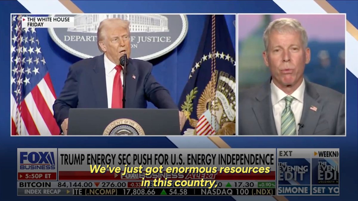 .President Donald J. Trump' agenda is to increase domestic energy production, support American jobs and lower energy costs. There's nothing but a win in that!
