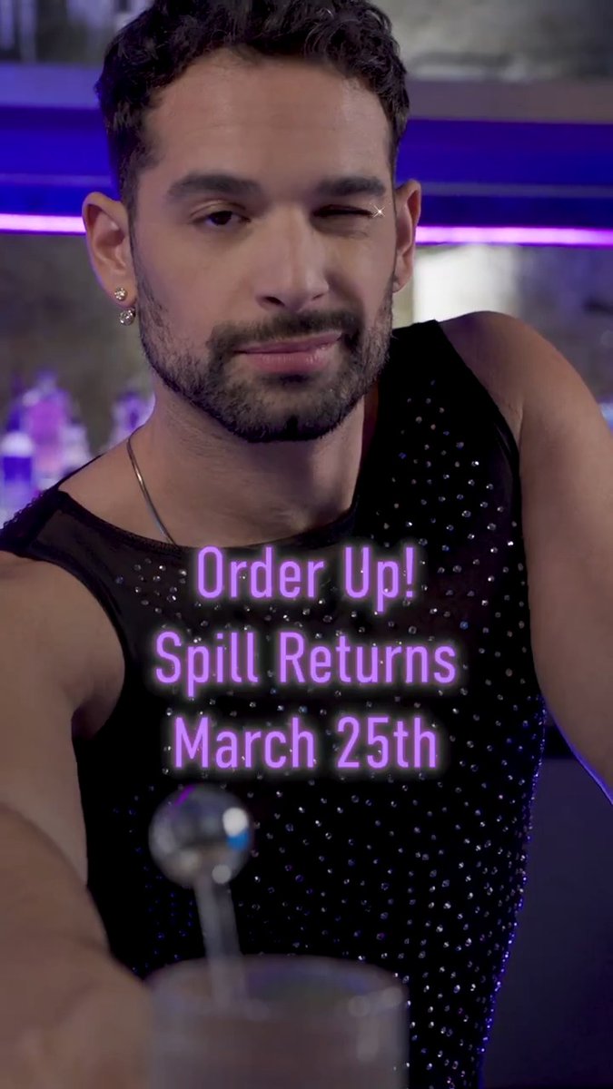 The BEST kind of tea is bicoastal &amp; there’s plenty to SPILL, now that the NYC #LogoSpill bar is back open 🥂 Season 5 w/ Johnny Sibilly kicks off Tues 3/25 on LogoTV's YouTube! 🍸 Sasha Velour 🍸 #LinaBradford 🍸 ThickyRicky 🍸 Orville Peck 🍸 Jay Jurden 🍸 #MurrayHill