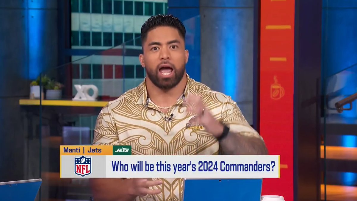 Could the New York Jets be the 2025 version of this past season's Washington Commanders? Manti Te'o is predicting just that 👀