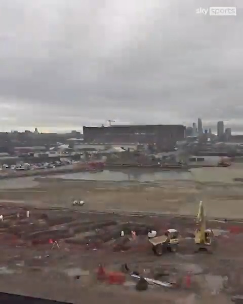 A look at how Everton’s new stadium at Bramley-Moore dock was built 🔵