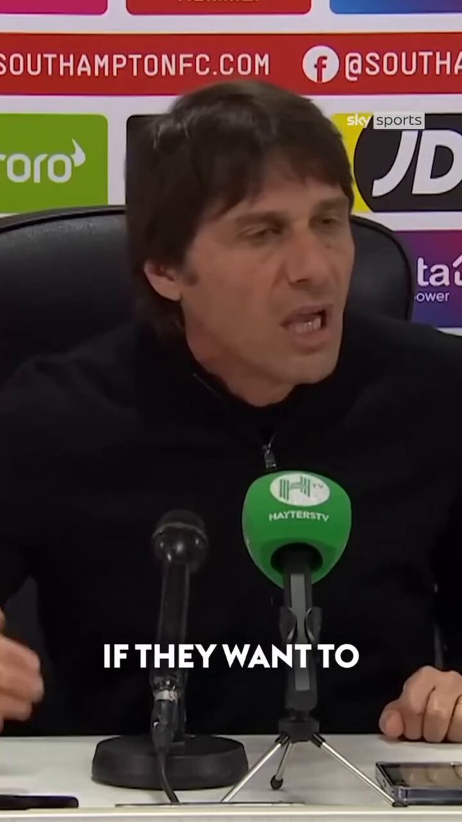 On This Day: In 2023, Antonio Conte went on *that* astonishing rant following Tottenham's 3-3 draw with Southampton 😮