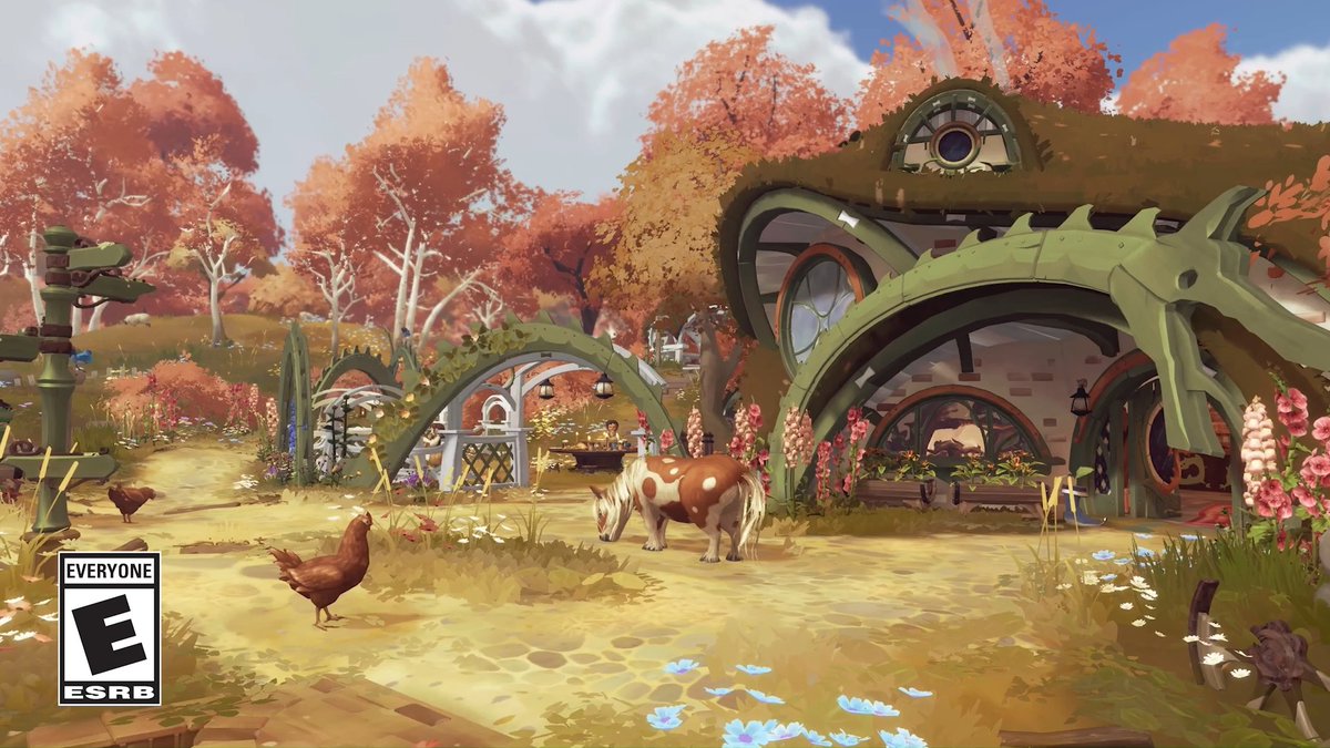 🐔🐎🐉 #cozy #hobbit #talesoftheshire #cozygaming
