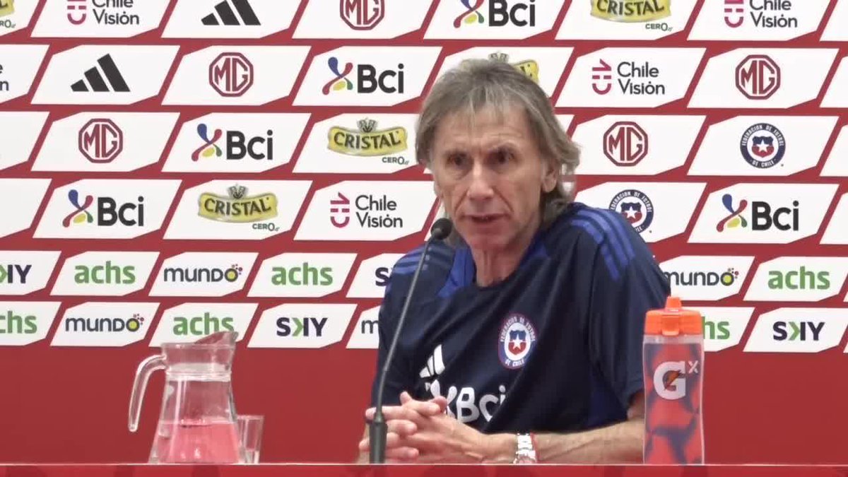 Ricardo Gareca: "Quiero quedarme y si no se dan las cosas quiero dejarle algo a Chile"