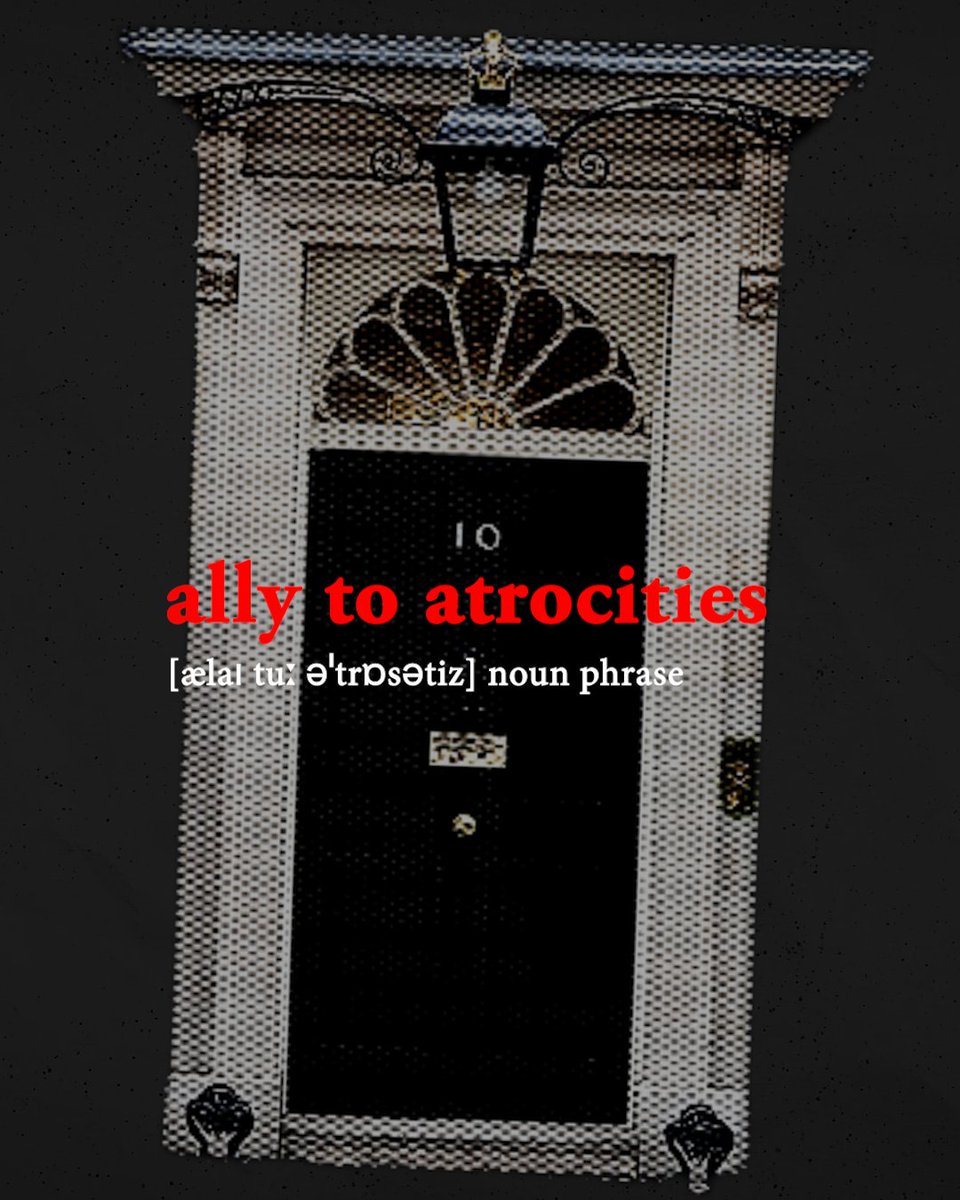 The UK must not be an #AllyToAtrocities Keir Starmer and David Lammy. Israel’s latest attacks on Gaza shows that impunity breeds further atrocities. The UK must end its complicity once and for all. Go to to find out more.