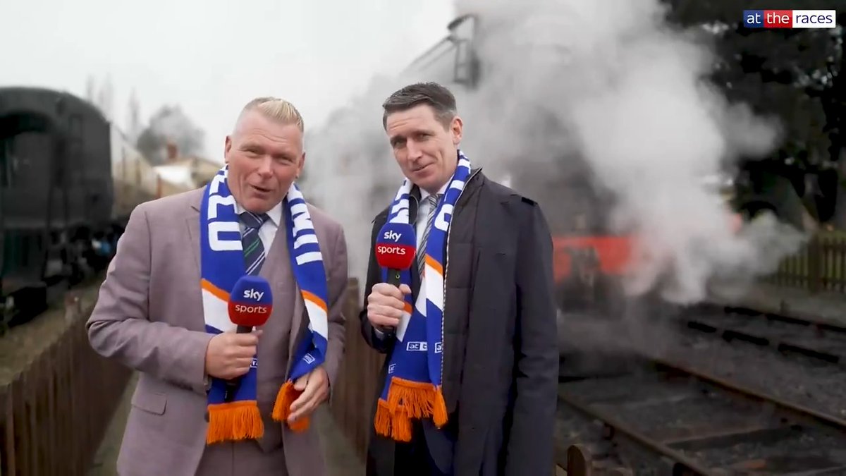 Unbridled on tour! Matt Chapman and Paddy Brennan travelled to the Cheltenham Festival a little differently last week - all aboard the ATR Express! 🚂 Classic Hospitality