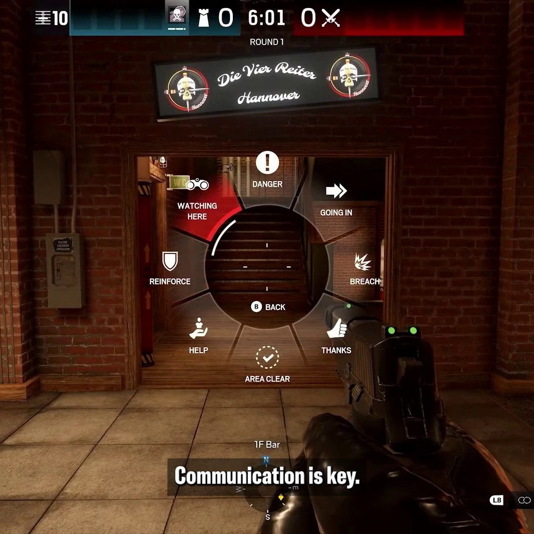 Not everyone is comfortable using Voice Comms. 📣 Introducing the Communication Wheel 💬