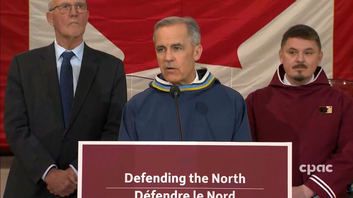 "We cannot and should not look first to others to defend our nation," says PM Mark Carney in Iqaluit as he announces a partnership with Australia to develop an Arctic radar system, funding for Canadian Armed Forces' northern presence, and support for Nunavut's economy. #cdnpoli