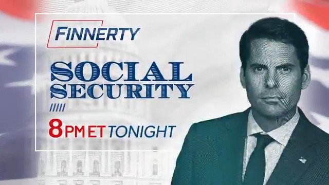 TUNE IN: Rob Finnerty warns of the dangers to Social Security and why Congress and President Trump must move to protect it. Watch TONIGHT at 8 PM ET, only on NEWSMAX. Rob Finnerty