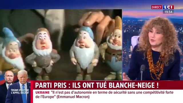 📢 : « Ils ont tué Blanche-Neige !», le parti pris #international d’Abnousse Shalmani Abnousse Shalmani #24hPujadas #LCI #La26 ⤵️
