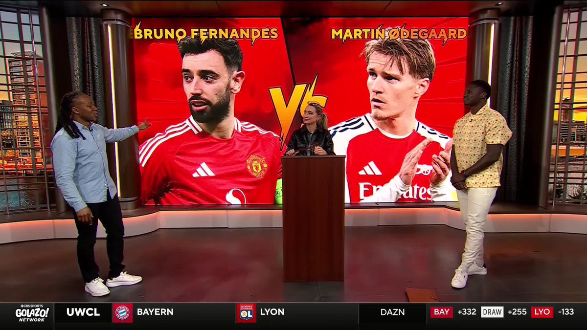 Bruno Fernandes or Martin รdegaard? In the first edition of Footy Face-Off, Michael Lahoud and Jalil Anibaba go head-to-head debating whoโs the better attacking midfielder ๐ฅ๐