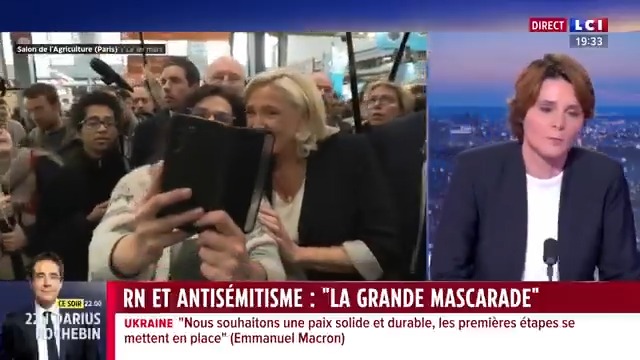 FOUREST EN LIBERTÉ. ▶️#Société - RN et antisémitisme : “La grande mascarade” : “ On ne peut pas séparer la lutte contre l’antisémitisme de la lutte antiraciste car à la fin, de toute façon, vous êtes sur le menu.” Caroline Fourest #24hPujadas #LCI #La26 ⤵️