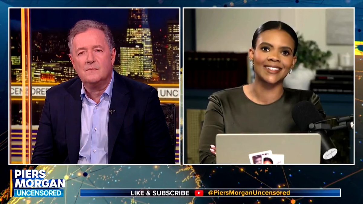 "I'm not going to partake in this Judas culture!" Candace Owens tells Piers Morgan why she won't publicly condemn Kanye 'Ye' West for his antisemitic tweets and Nazi swastika merchandise. 📺 Piers Morgan | Candace Owens